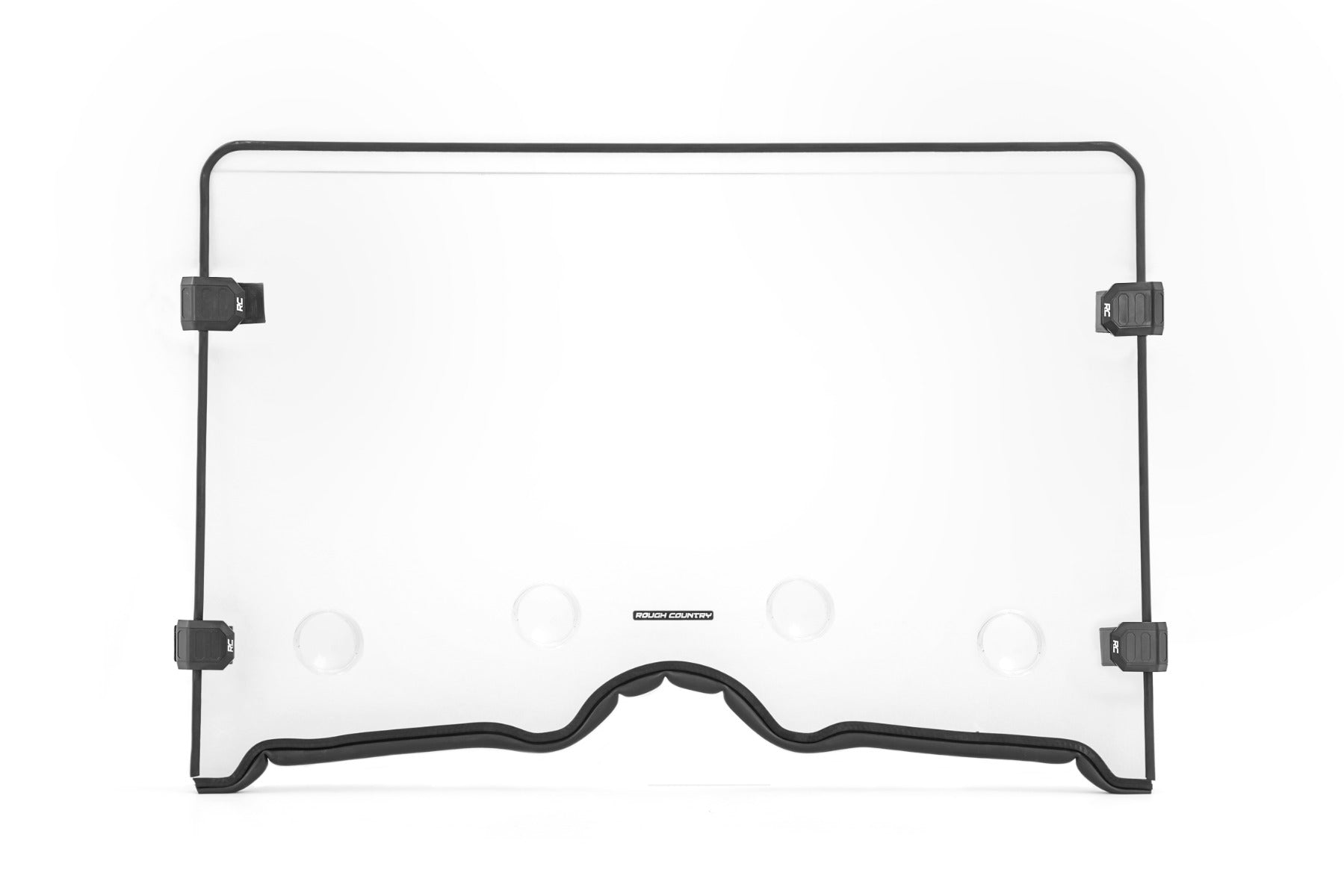 Vented Full Windshield | Scratch Resistant | Yamaha Rhino 450/Rhino 700