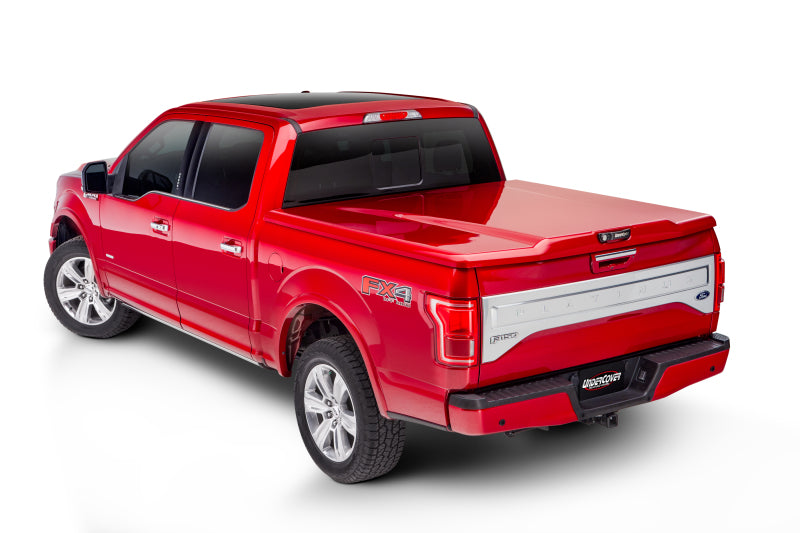 UnderCover 2021 Ford F-150 Crew Cab 5.5ft Elite LX Bed Cover - Lucid Red