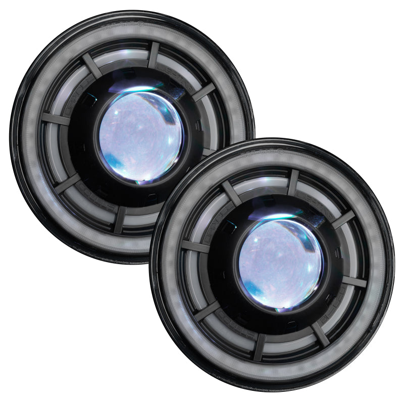 Oracle Oculus 7in ColorSHIFT Bi-LED Projector Headlights for Jeep Wrangler JK
