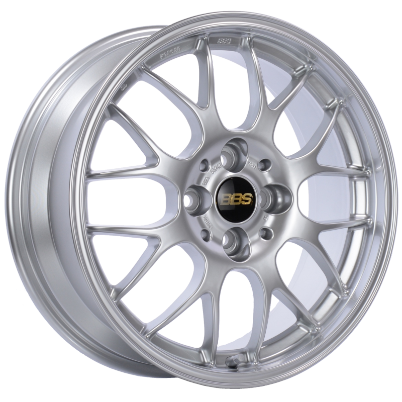 BBS RG-R 17x9 5x120 ET42 Diamond Silver Wheel -82mm PFS/Clip Required