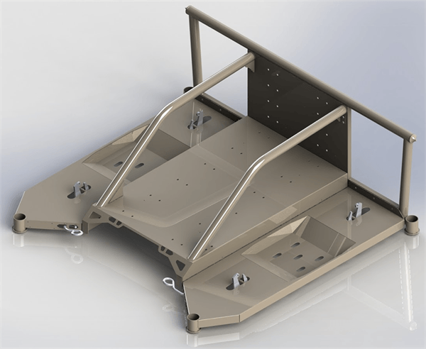 '07-21 Toyota Tundra SDHQ Built In Bed Chase Rack