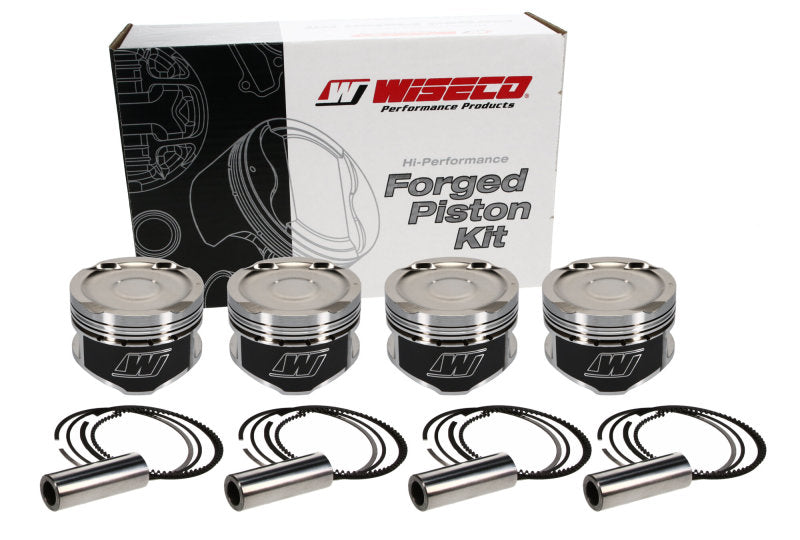 Wiseco Volvo B5254 2.5L -13cc Dish 30.50mm CH 83mm Bore Custom Pistons (SPECIAL ORDER)