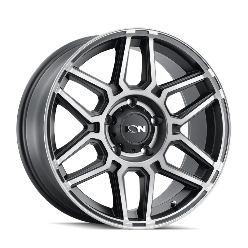 ION Type 146 20x9 / 5x127 BP / 0mm Offset / 78.1mm Hub Matte Black W/Machined Dart Tint Wheel