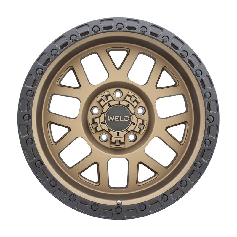 Weld Off-Road W115 17X8.5 Cinch 5X110 5X127 ET38 BS6.25 Satin Bronze / Satin Black 71.5