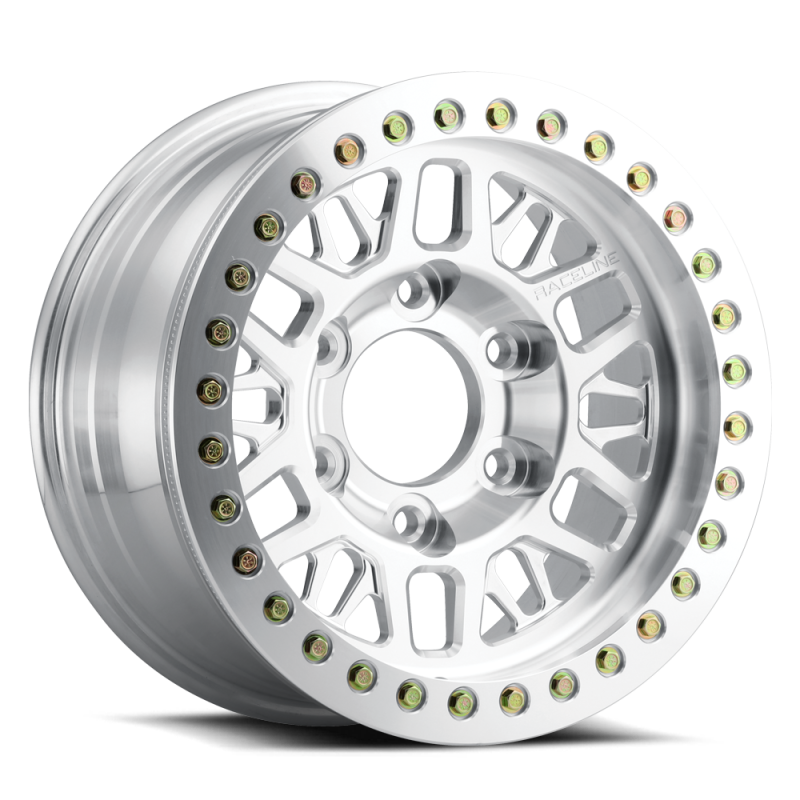 Raceline RT951F Ryno 17x9in / 6x139.7 BP / 25mm Offset / 108mm Bore - Machined Beadlock Wheel