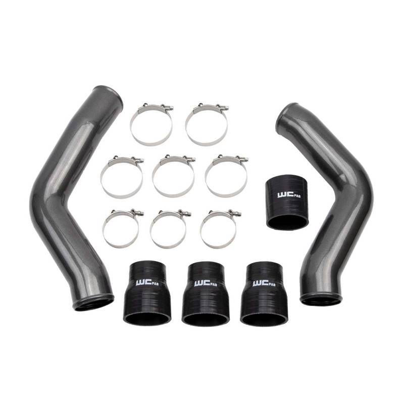 Wehrli 13-18 Ram 6.7L Cummins 3.5in Intercooler Pipes Kit - Gloss White