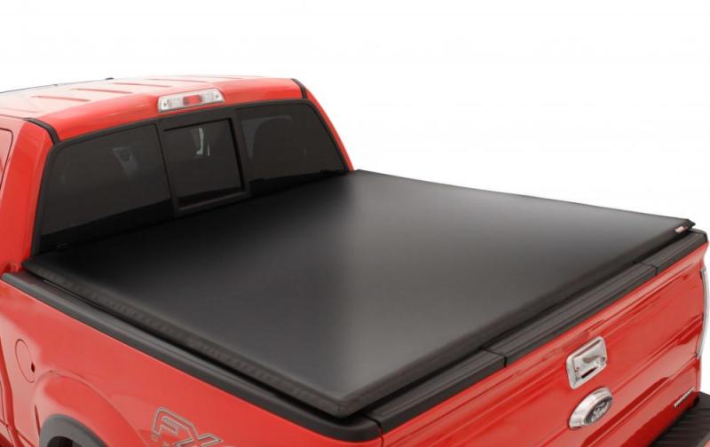 Lund 04-14 Ford F-150 (6.5ft. Bed) Genesis Tri-Fold Tonneau Cover - Black