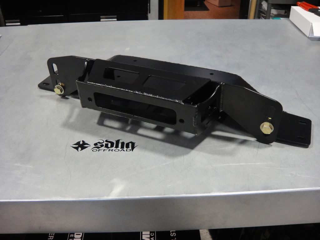 '10-14 Ford Raptor SDHQ Built Winch Mount