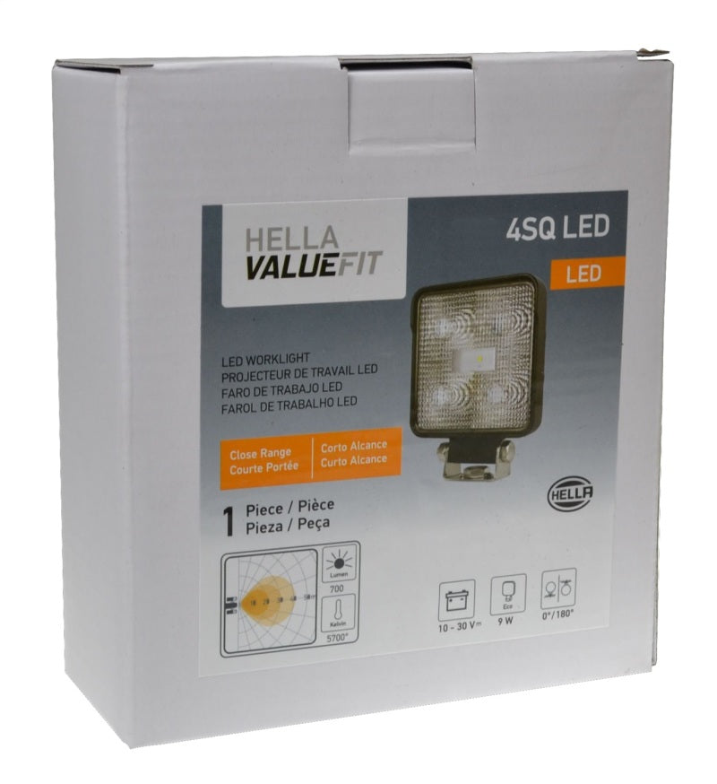 Hella ValueFit Work Light 4SQ LED MV CR LT