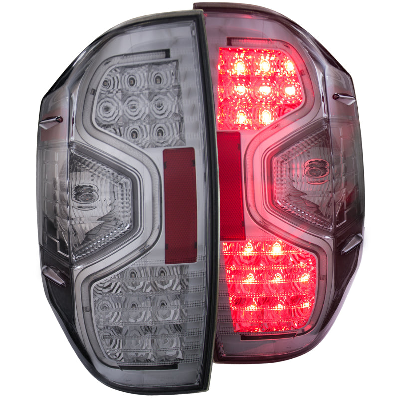 ANZO 2014-2015 Toyota Tundra LED Taillights Chrome