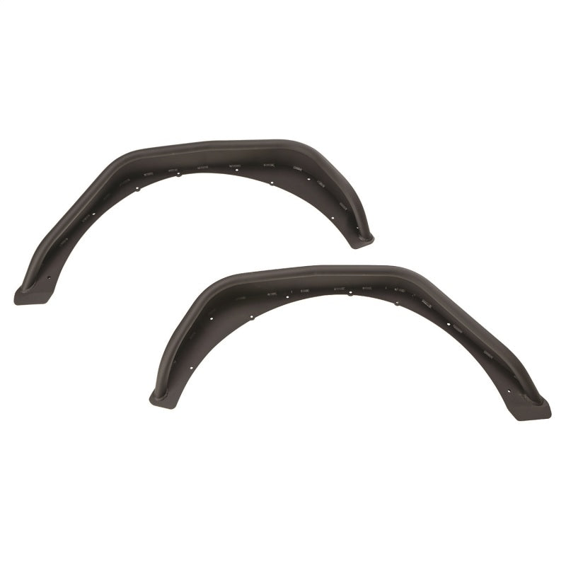 Rugged Ridge HD Steel Tube Fenders Rear Pair Black 18-19 JL