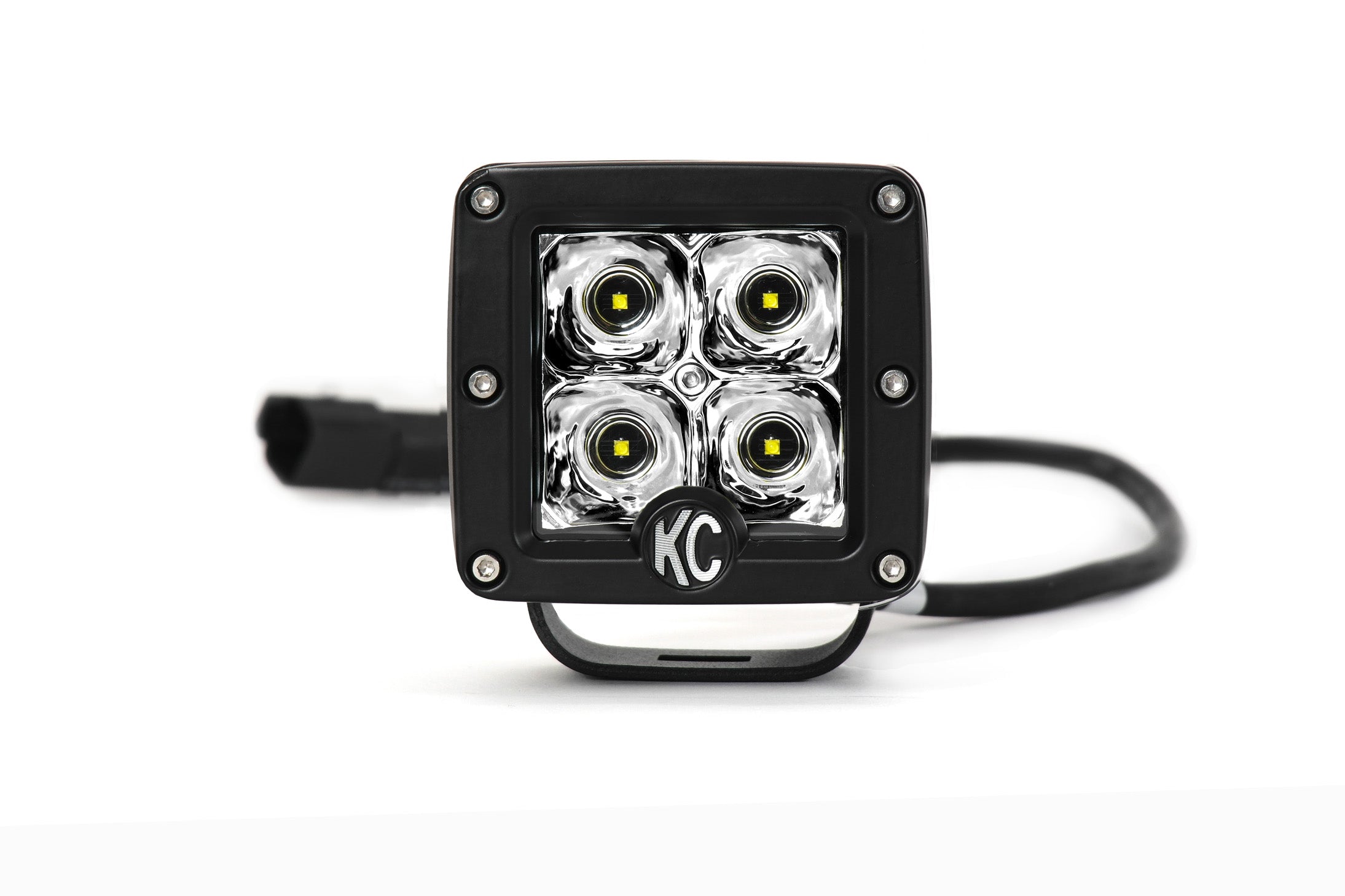 KC Hilites 3 In C-Series C3 LED - Single Light - 12W Spot Beam