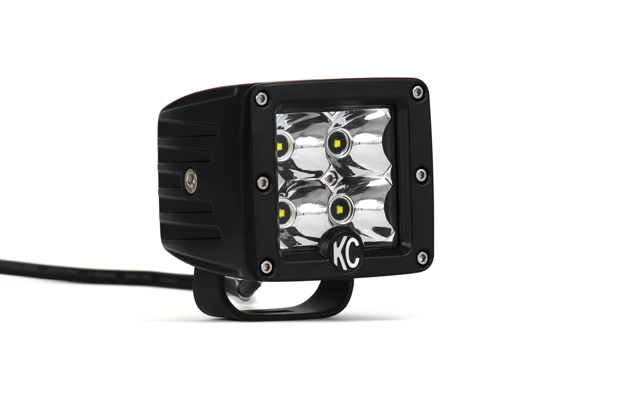 KC Hilites 3 In C-Series C3 LED - Single Light - 12W Spot Beam