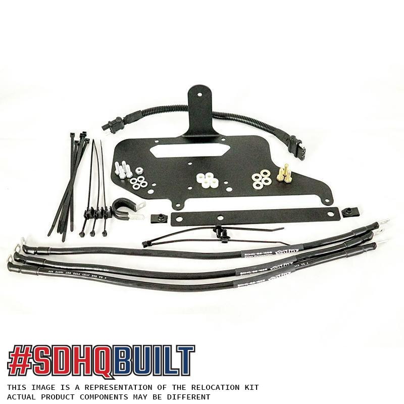 '14-Current Toyota 4Runner SDHQ Built Warn Control Pack Relocation Kit