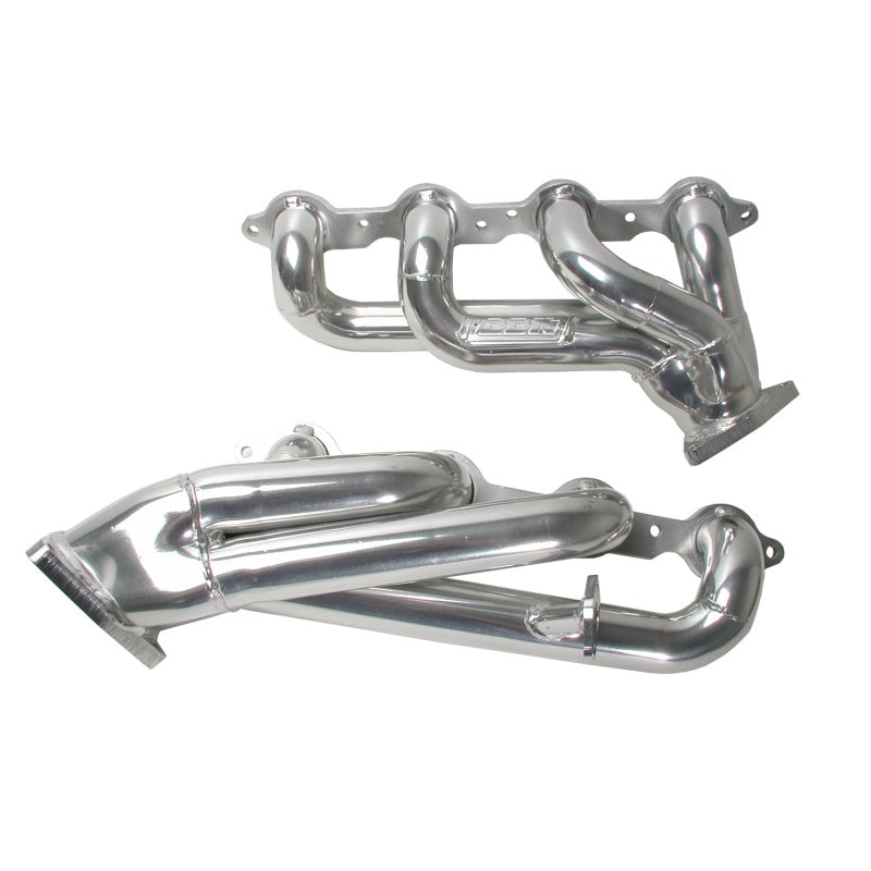 BBK 99-04 GM Truck SUV 6.0 Shorty Tuned Length Exhaust Headers - 1-3/4 Silver Ceramic