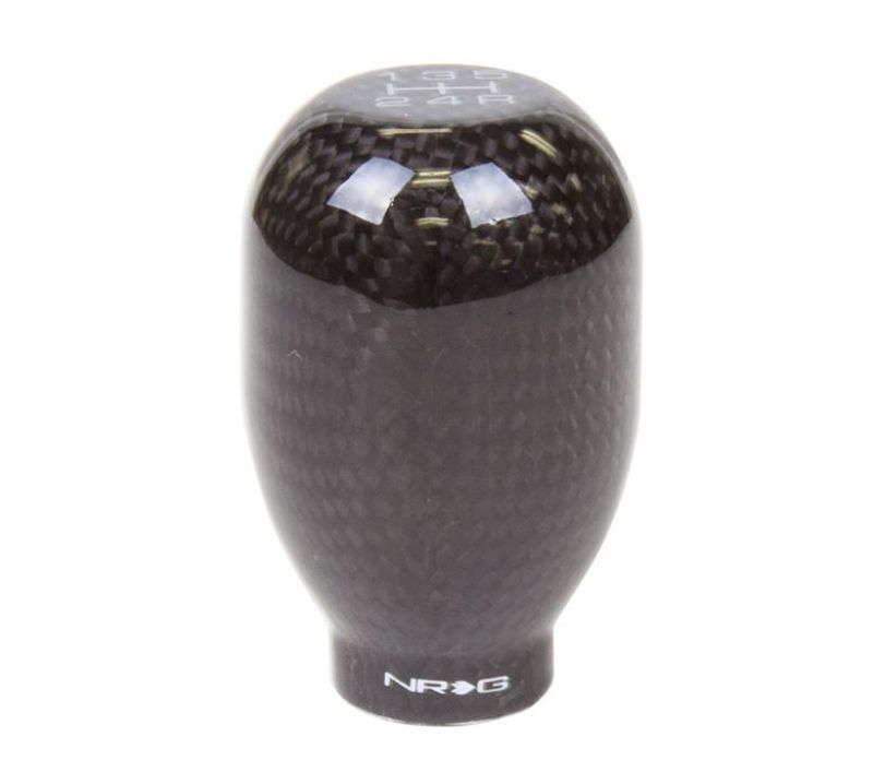 NRG Shift Knob For Honda 42mm - Heavy Weight 480G / 1.1Lbs. - Black Carbon Fiber (5 Speed)