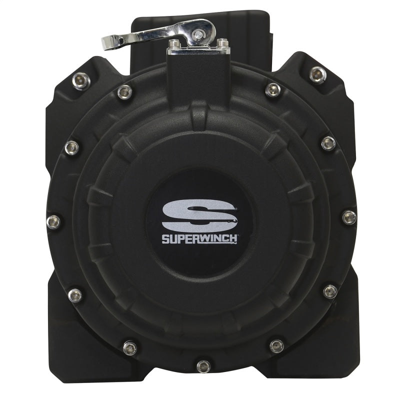 Superwinch 18000 LBS 12V DC 33/64in x 79 ft Synthetic Rope Tiger Shark 18000SR Winch