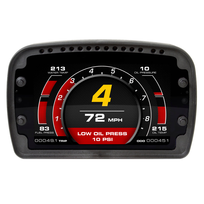 Autometer Racing Instrument Display Color LCD Including Shift and Alarm Lights Datalogging CD7