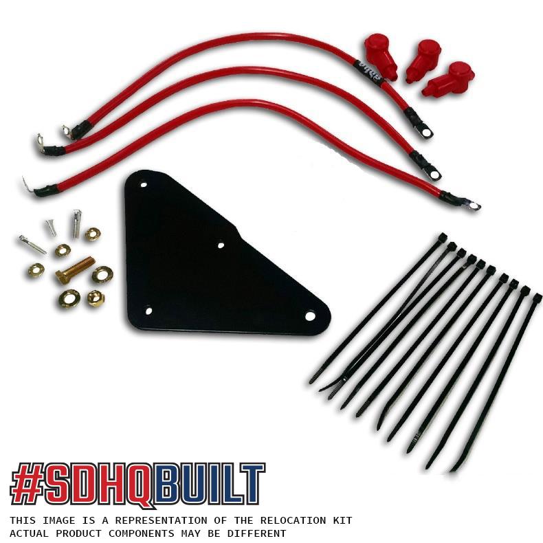 '15-17 Non-Ecoboost Ford F150 SDHQ Built Warn Control Pack Relocation Kit