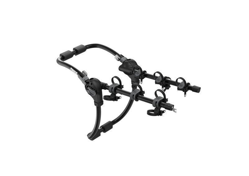 Thule Gateway Pro 3 Hanging-Style Trunk Bike Rack w/Anti-Sway Cages (Up to 3 Bikes) - Black