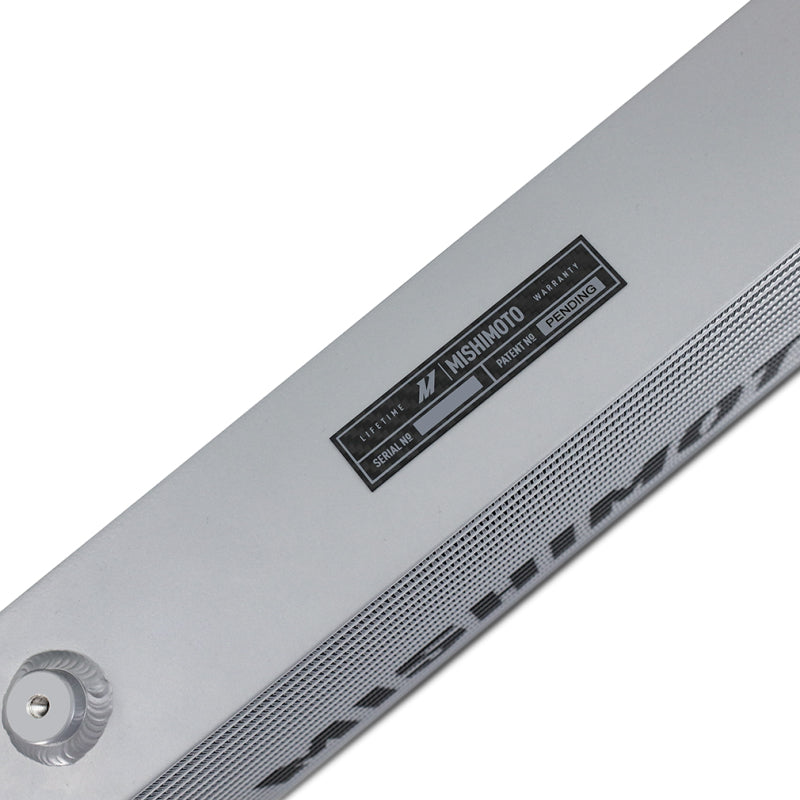 Mishimoto Universal Carbon Fiber Intercooler - Matte Tanks - 600mm Silver Core - S-Flow - GR V-Band