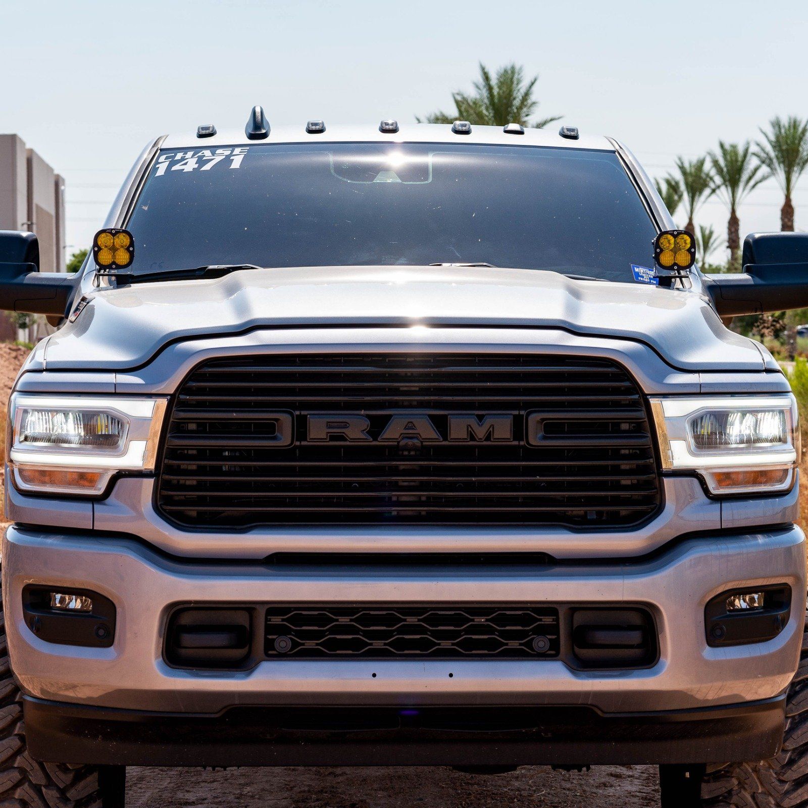 '19-23 Ram 2500/3500 SDHQ Built A-Pillar Light Mounts