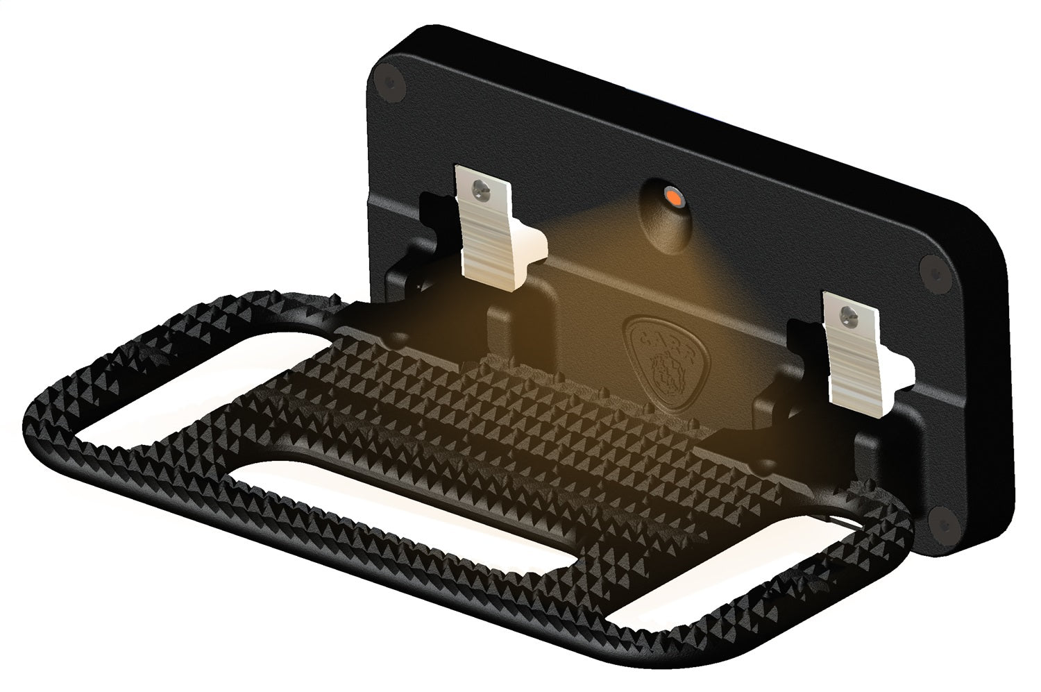 CARR  - 193001 - HD Mega Step; Flat Mount; LED Step Surface; XP3 Black; Single