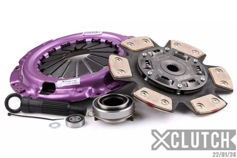 XClutch 92-96 Mitsubishi Lancer GSR 1.8L Stage 2R Extra HD Sprung Ceramic Clutch Kit