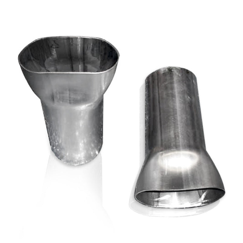 Stainless Works 2 Way Collector - 1 3/4in Inlets 2 1/2in Single Outlet-Stainless Works-797 Offroad