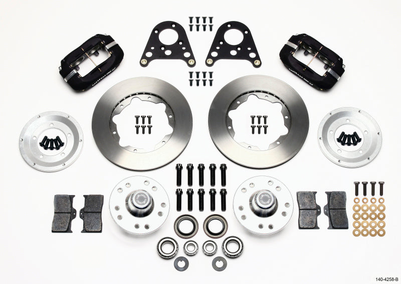 Wilwood Forged Dynalite Front Kit 10.75in Art Morrison Strut