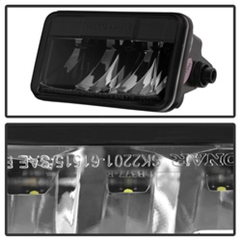 Spyder 15-16 Ford F-150 Fog Light - Black FL-YD-FF15015-LED-BK