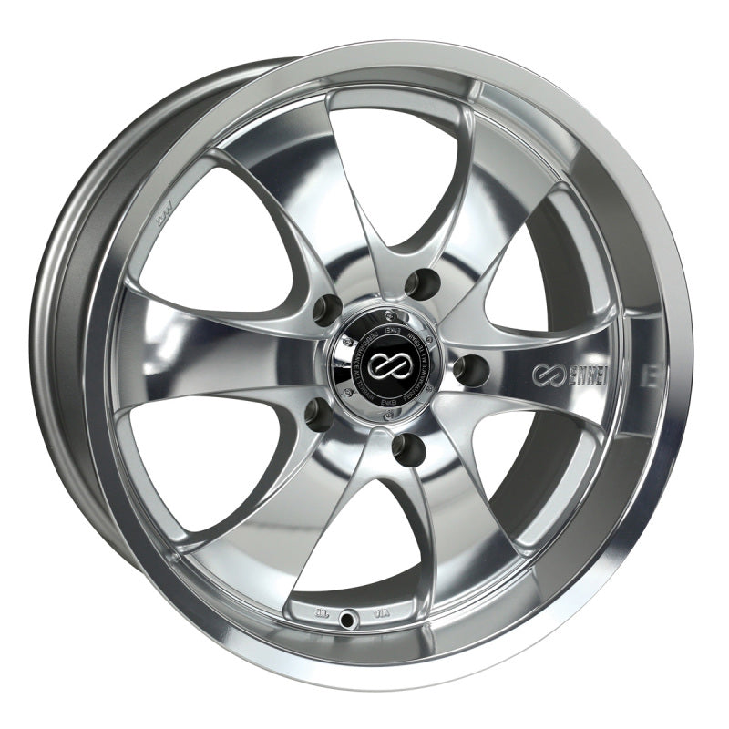 Enkei M6 Universal Truck & SUV 20x9 30mm Offset 6x139.7 Bolt Pattern 78mm Bore Mirror Finish Wheel