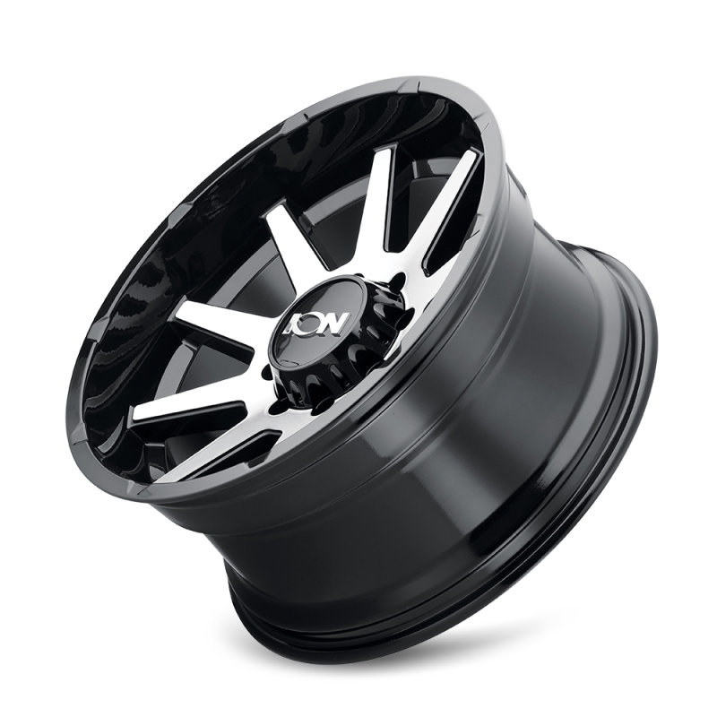 ION Type 143 18x9 / 6x139.7 BP / 18mm Offset / 106mm Hub Black/Machined Wheel