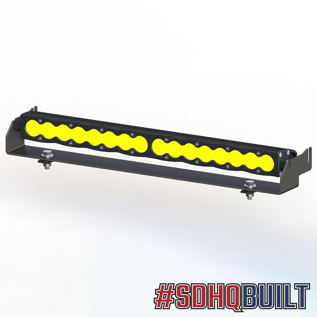 '20-23 GMC 2500/3500 SDHQ Built 20" OEM Bumper LED Light Bar Mount