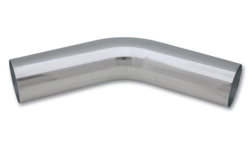 Vibrant 4in O.D. Universal Aluminum Tubing (45 degree bend) - Polished-Vibrant-797 Offroad