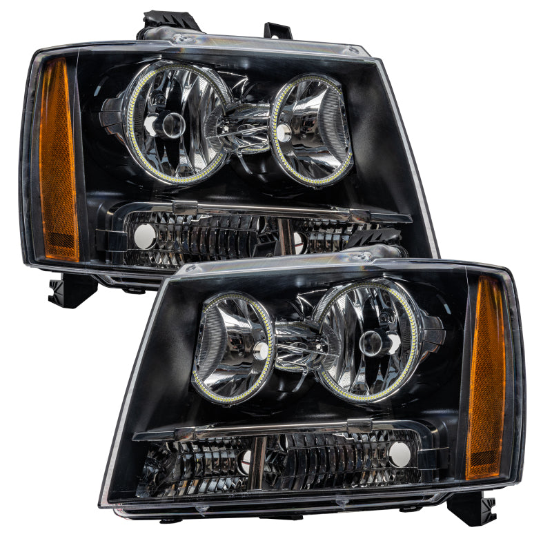 Oracle 07-13 Chevy Avalanche Pre-Assembed SMD Headlights - ColorSHIFT w/ Simple Controller
