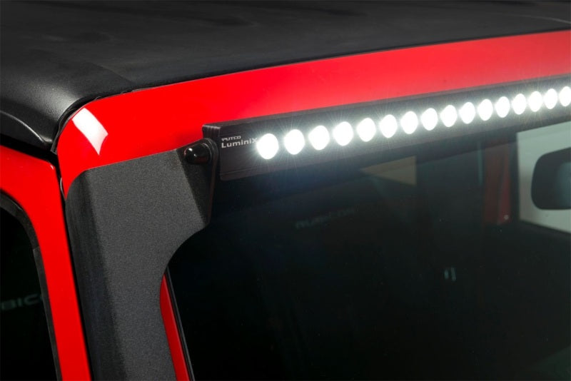 Putco 07-18 Jeep Wrangler JK - 50in Luminix Light Bar w/ Roof Bracket Luminix Jeep LED Kits