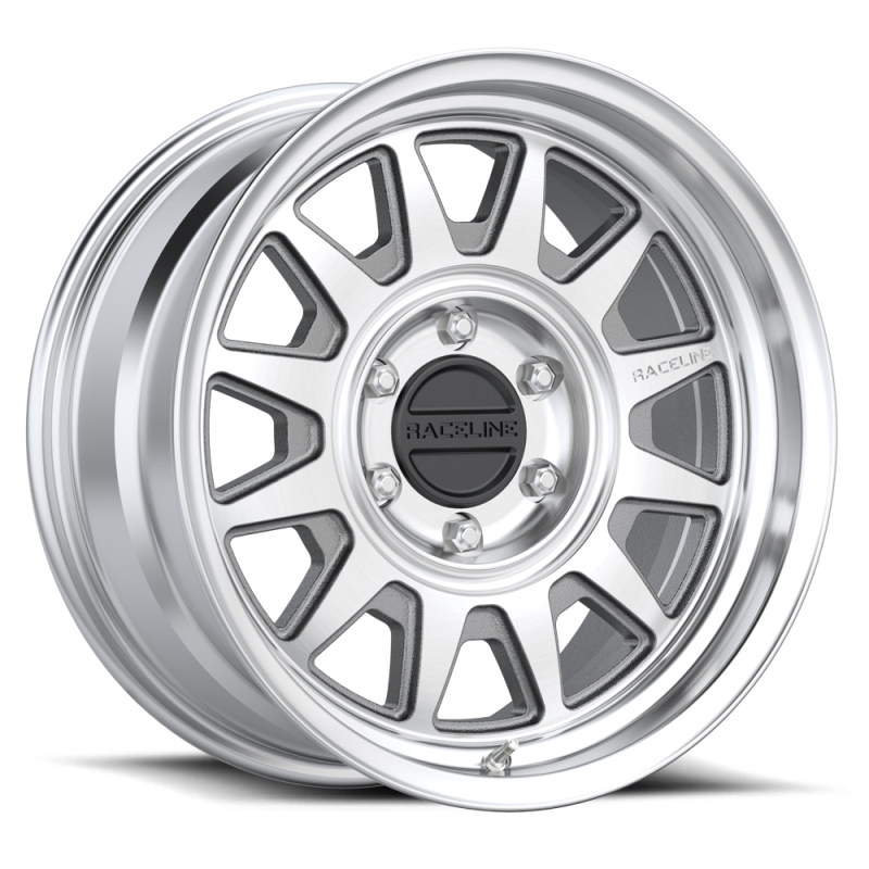 Raceline 952MC Aero 17x9in / 6x139.7 BP / -12mm Offset / 106.1mm Bore - Machined Wheel