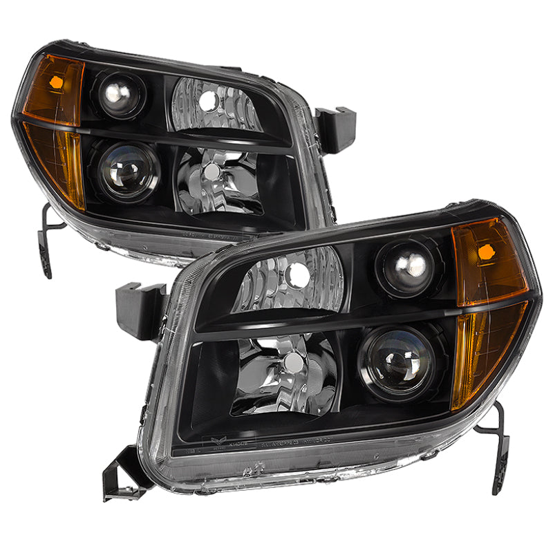 xTune Honda Pilot 06-08 OEM Style Headlights - Black HD-JH-HPIL06-AM-BK