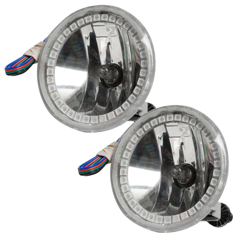 Oracle Lighting 07-13 GMC Yukon Denali Pre-Assembled LED Halo Fog Lights -Red