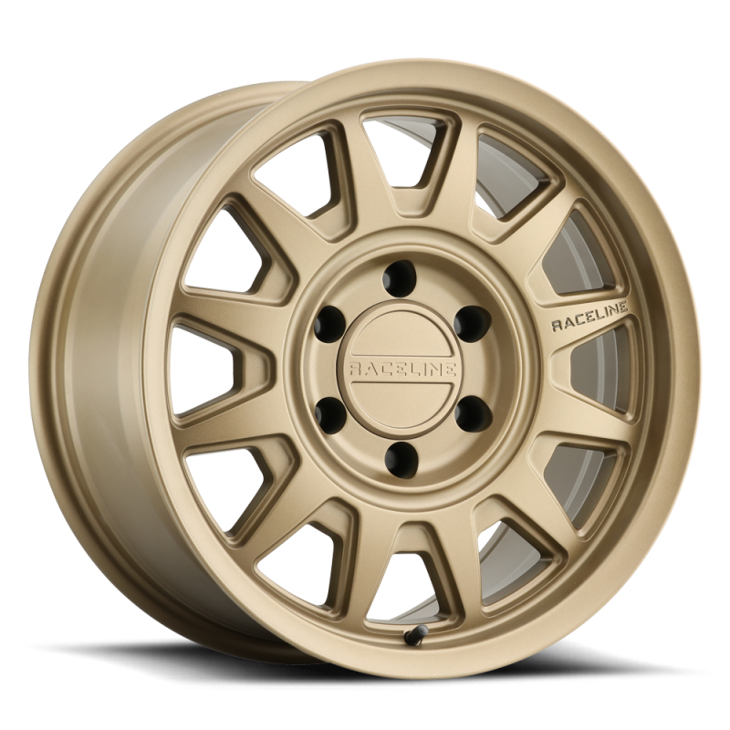 Raceline 952BZ Aero 17x9in / 5x139.7 BP / -12mm Offset / 106.5mm Bore - Bronze Wheel