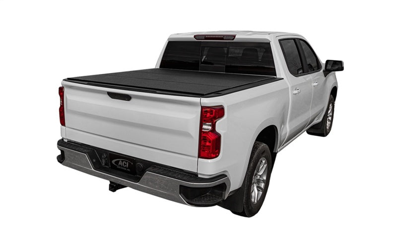 Access LOMAX Folding Hard Cover 17+ Ford Super Duty F-250/F-350/F-450 6ft 8in Box Black Urethane