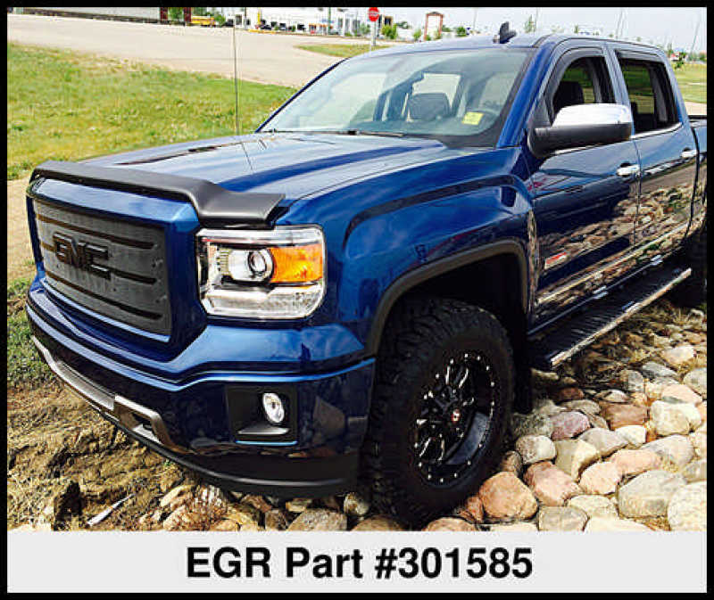 EGR 14+ GMC Sierra Superguard Hood Shield - Matte (301585)