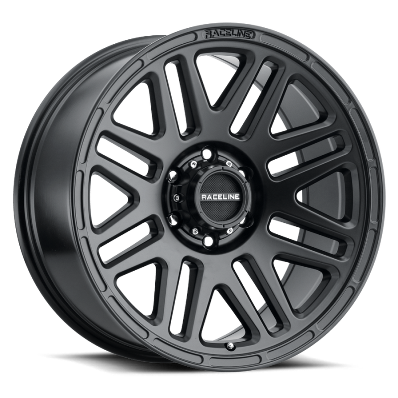 Raceline 944B Outlander 18x9in / 6x135 BP / 12mm Offset / 87.1mm Bore - Satin Black Wheel