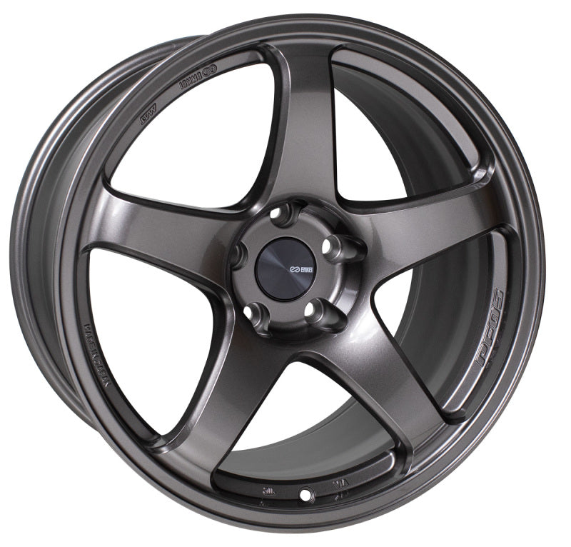 Enkei PF05 17x9 5x100 40mm Offset 75mm Bore Dark Silver Wheel