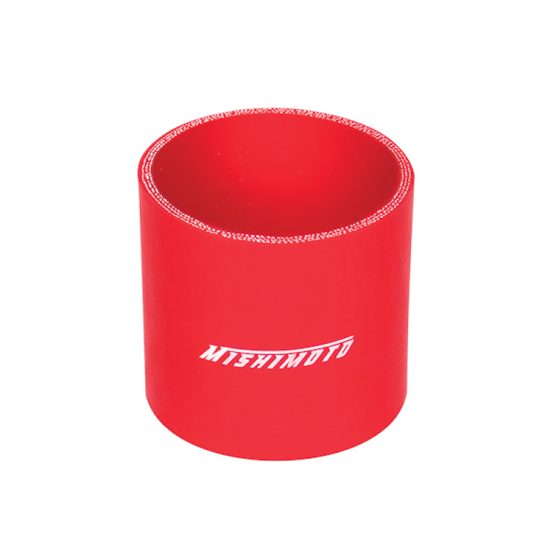 Mishimoto 2.5 Inch Red Straight Coupler