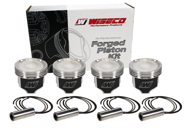 Wiseco Nissan FJ20 90.0mm Bore .040 Oversized -16.7cc Dome Dish Piston Shelf Stock Kit