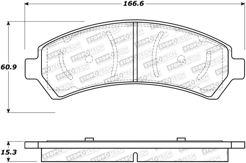 StopTech Street Brake Pads