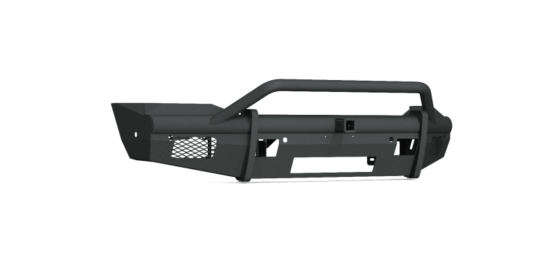 Road Armor 19-20 Ram 2500 Vaquero Front Bumper w/Pre-Runner Guard/2in Receiver/6 Sensor - Tex Blk-Road Armor-797 Offroad