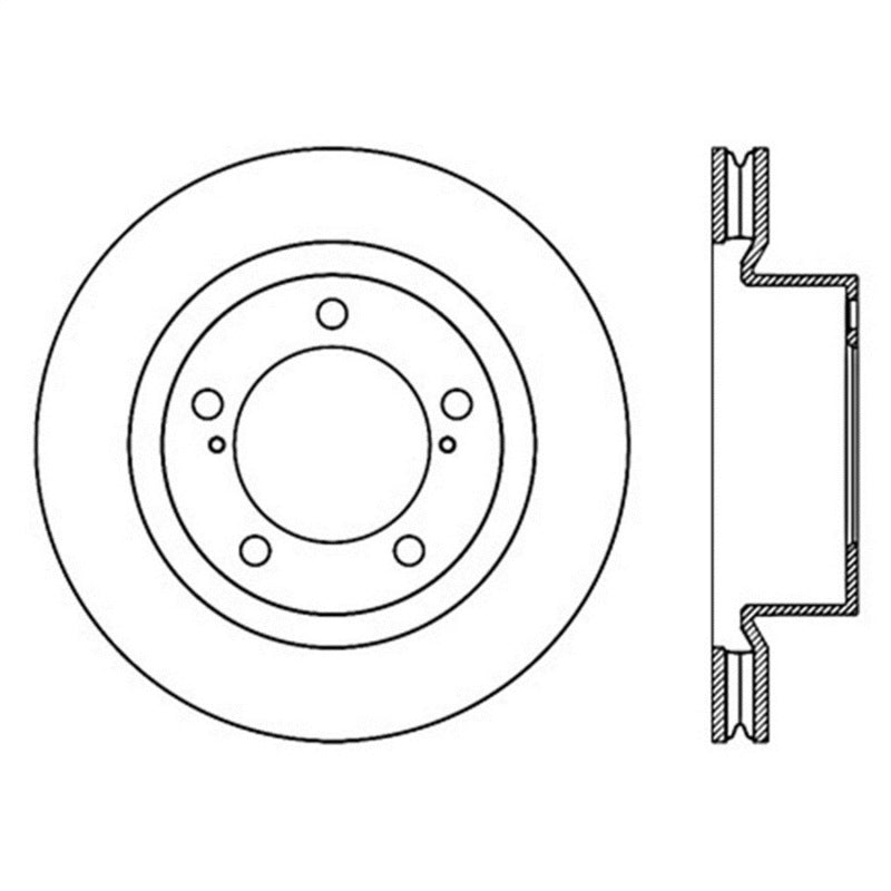 StopTech Slotted Sport Brake Rotor